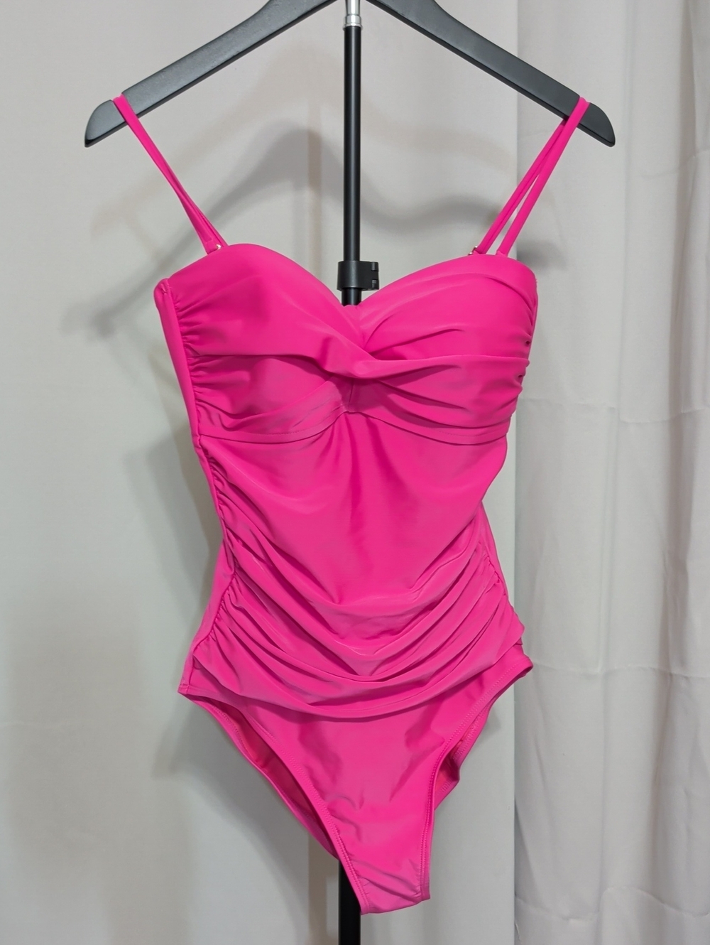 RELLECIGA Hot Pink Girls' One-Piece Swimsuit